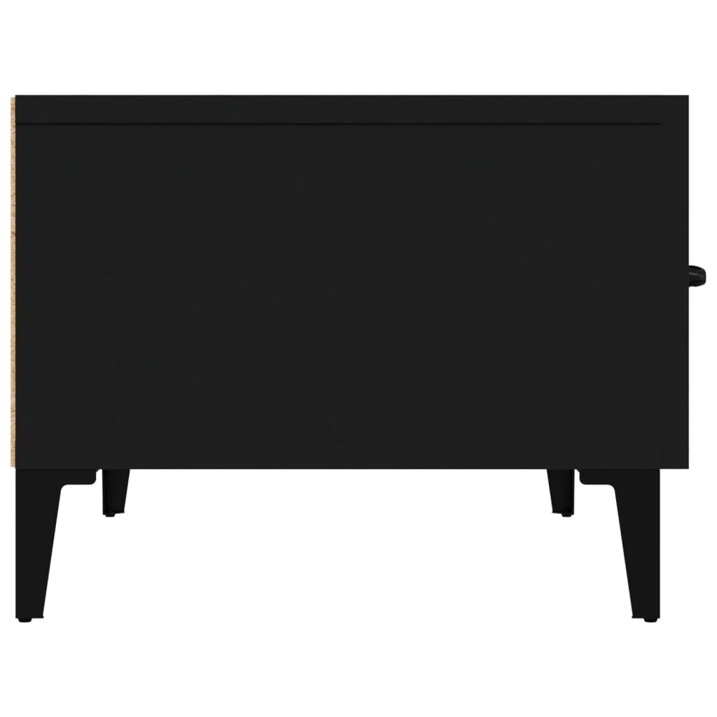 Tv Skříňka Černá 150 X 34,5 X 30 Cm Kompozitní Dřevo