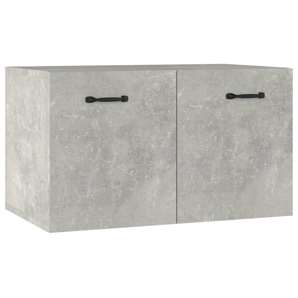 Nástěnná Skříňka Betonově Šedá 60X36,5X35 Cm Kompozitní Dřevo