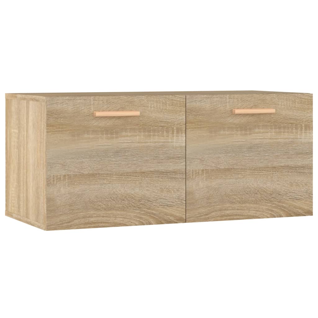Nástěnná Skříňka Dub Sonoma 80 X 35 X 36,5 Cm Kompozitní Dřevo