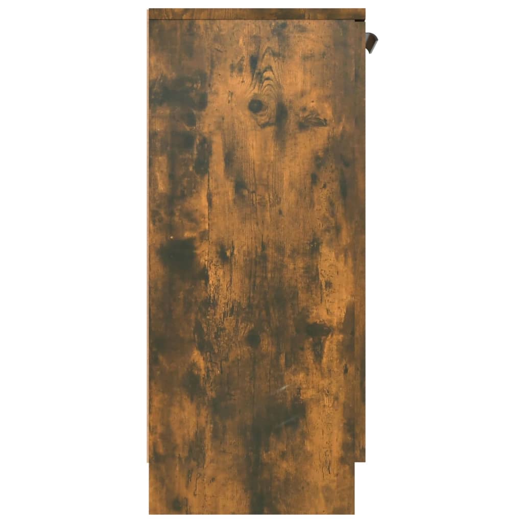 Příborník Kouřový Dub 60 X 30 X 70 Cm Kompozitní Dřevo