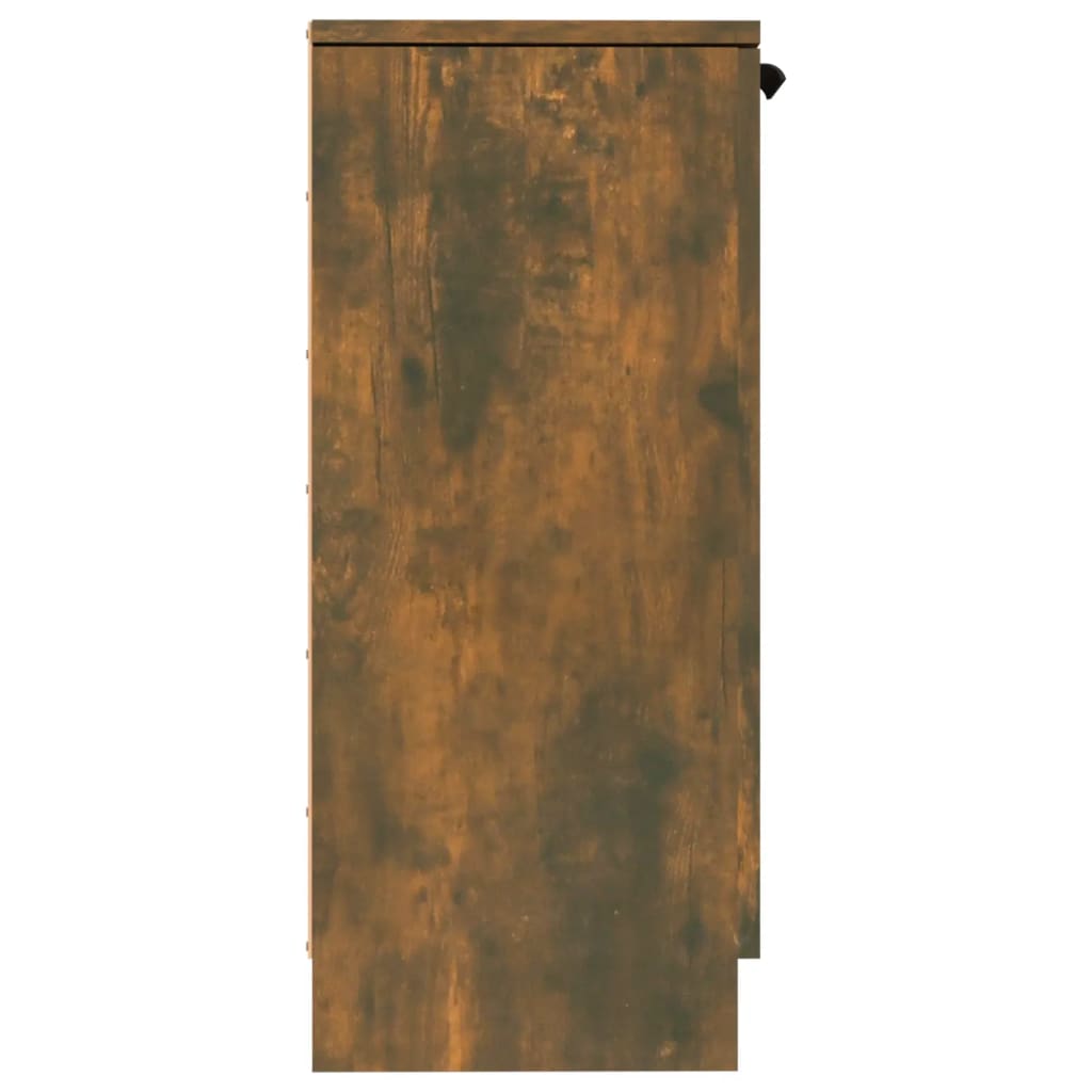 Příborník Kouřový Dub 30 X 30 X 70 Cm Kompozitní Dřevo