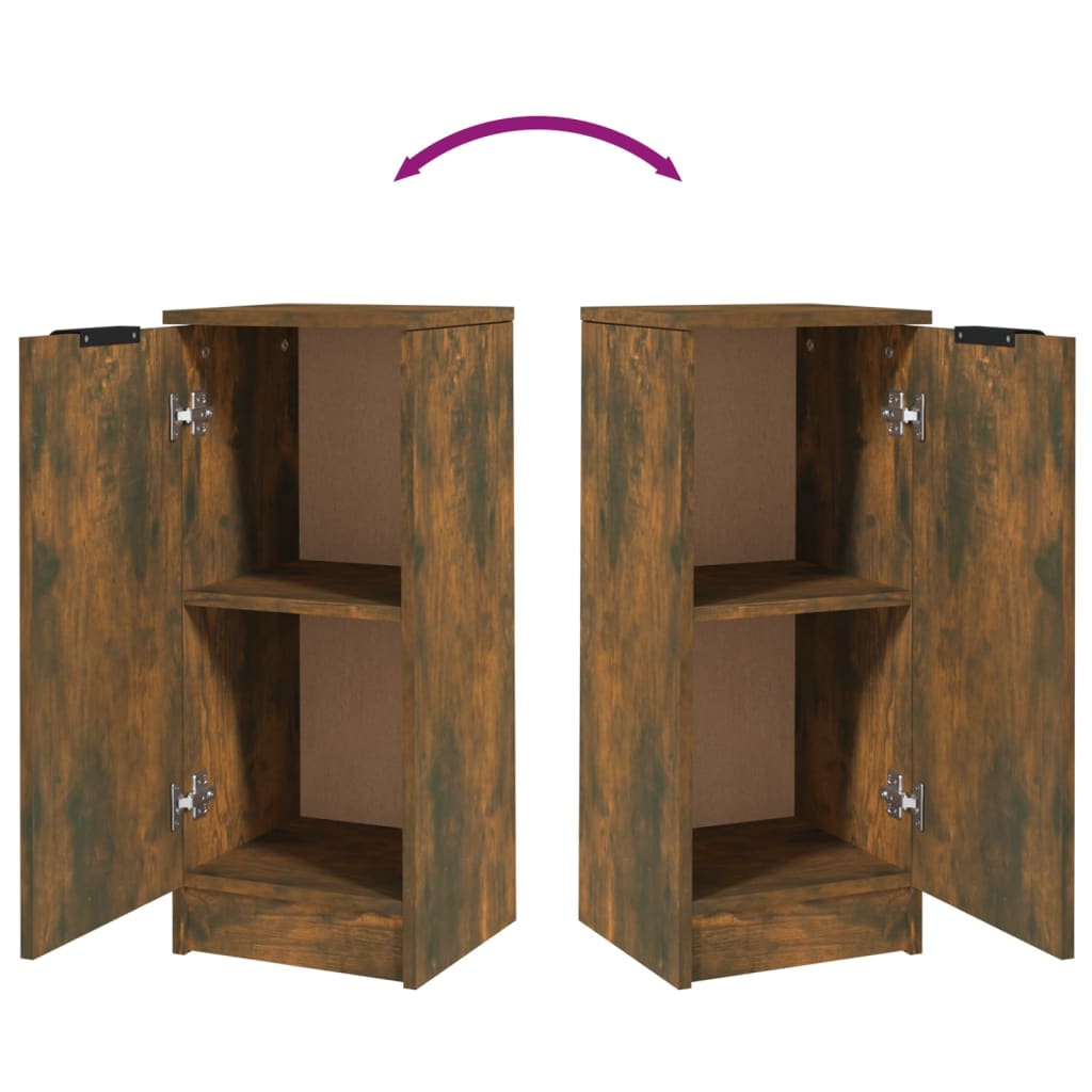 Příborníky 2 Ks 30 X 30 X 70 Cm Kompozitní Dřevo