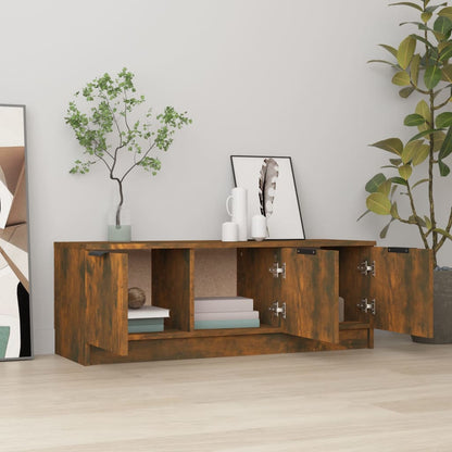 Tv Skříňka 102 X 35 X 36,5 Cm Kompozitní Dřevo