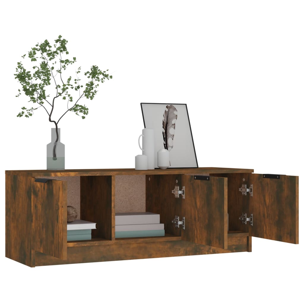 Tv Skříňka 102 X 35 X 36,5 Cm Kompozitní Dřevo