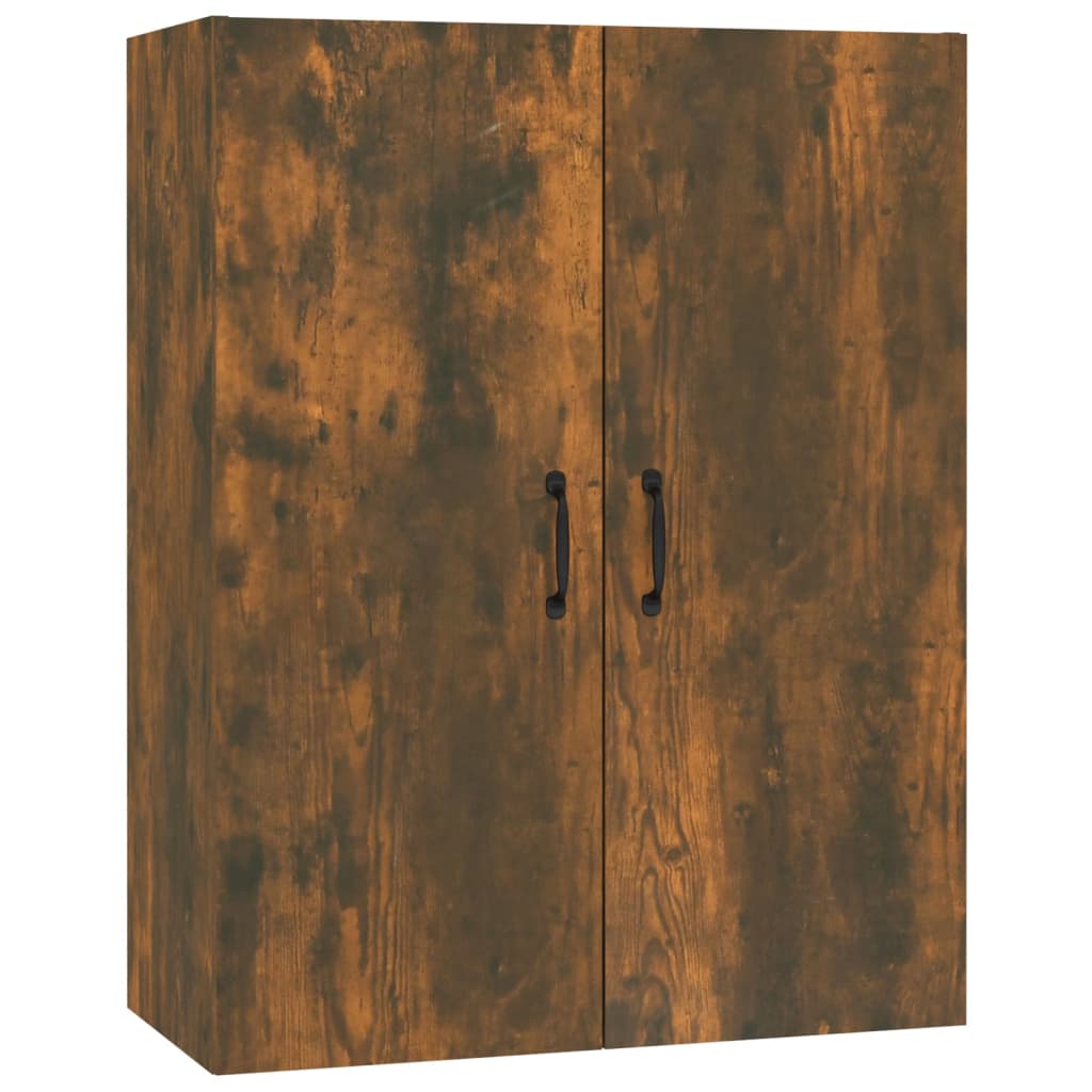 Závěsná Skříňka Kouřový Dub 69,5 X 34 X 90 Cm Kompozitní Dřevo