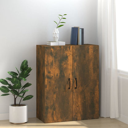Závěsná Skříňka Kouřový Dub 69,5 X 34 X 90 Cm Kompozitní Dřevo