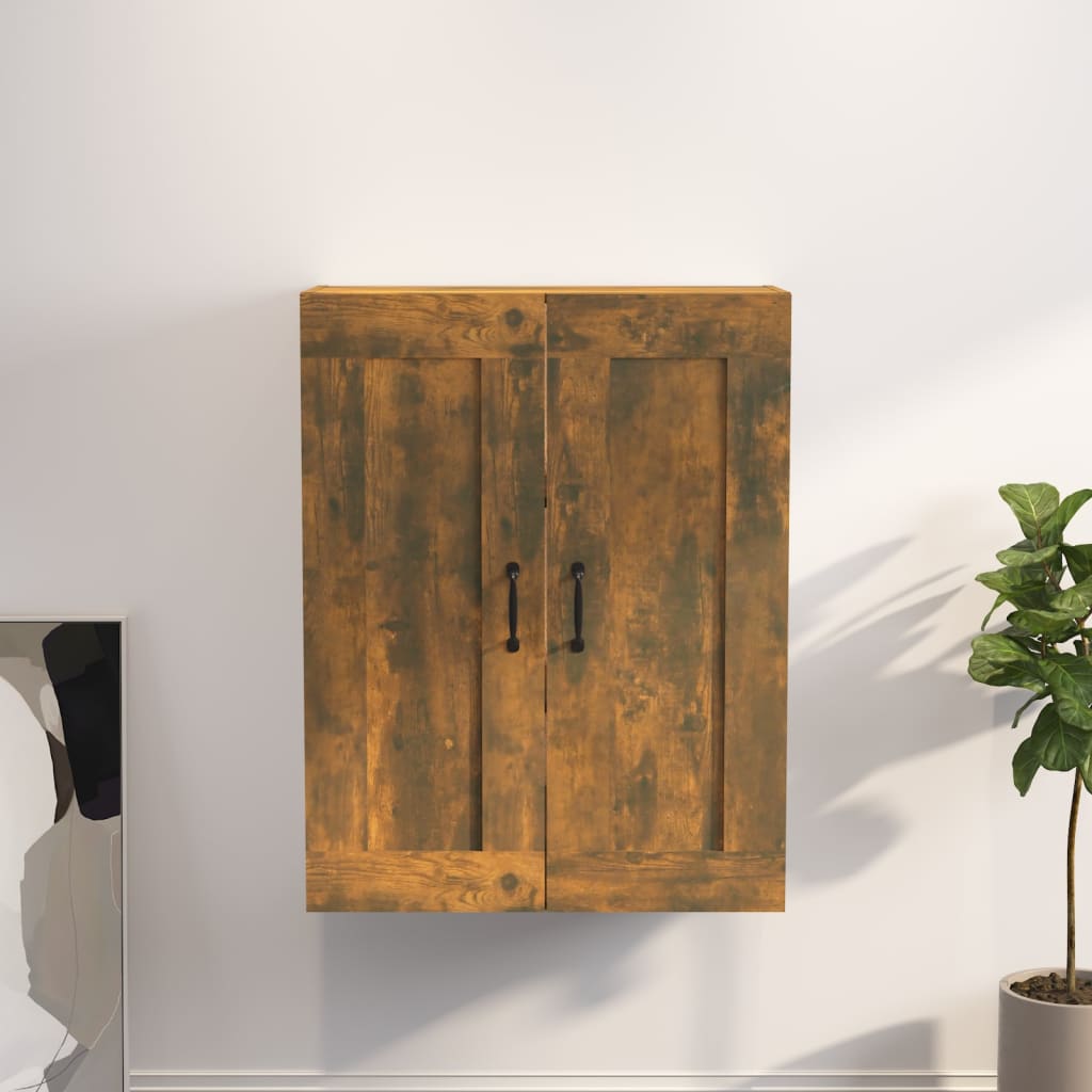 Závěsná Nástěnná Skříňka Betonově Šedá 69,5 X 32,5 X 90 Cm