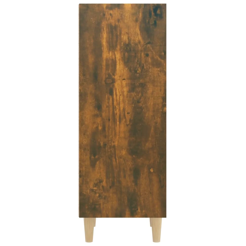 Příborník Kouřový Dub 34,5 X 32,5 X 90 Cm Kompozitní Dřevo