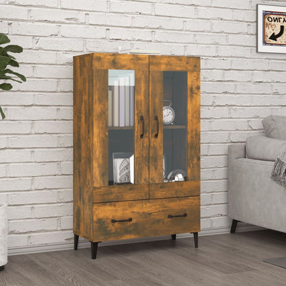 Komoda Betonově Šedá 70 X 31 X 115 Cm Kompozitní Dřevo