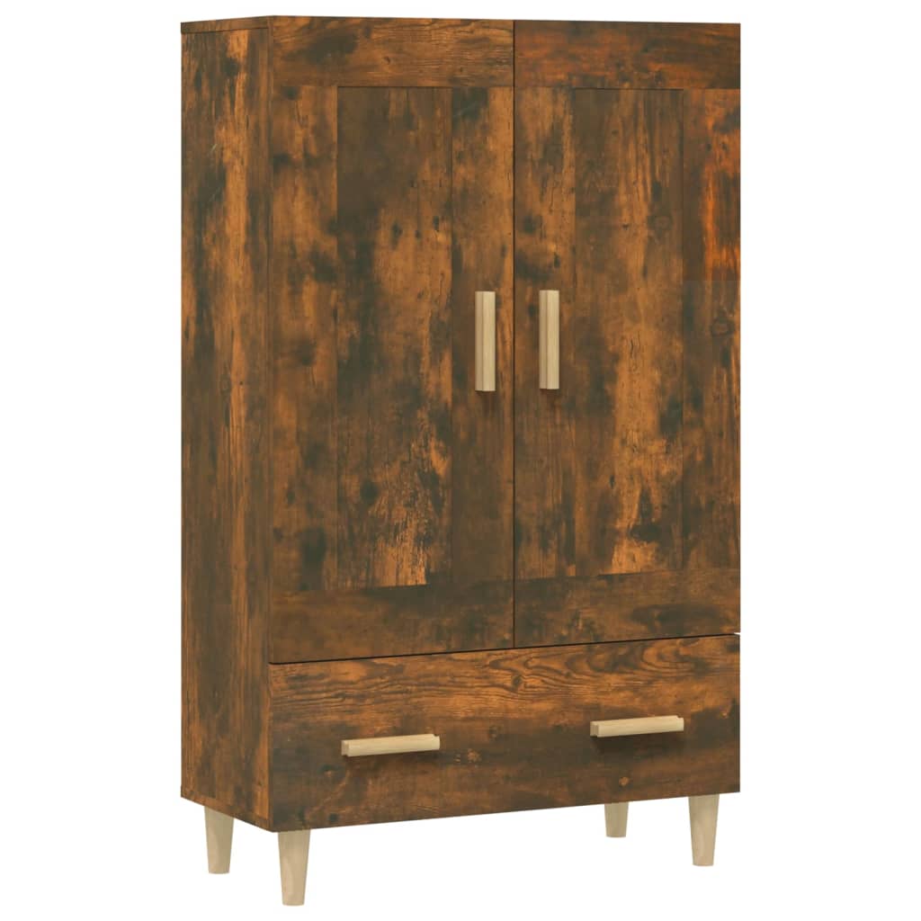 Komoda Kouřový Dub 70 X 31 X 115 Cm Kompozitní Dřevo