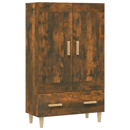 Komoda Kouřový Dub 70 X 31 X 115 Cm Kompozitní Dřevo