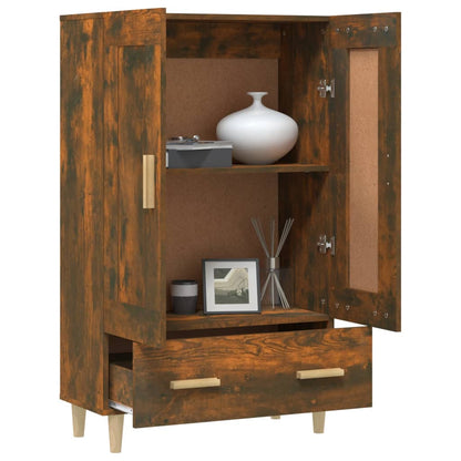 Komoda Kouřový Dub 70 X 31 X 115 Cm Kompozitní Dřevo
