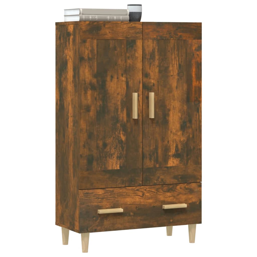 Komoda Kouřový Dub 70 X 31 X 115 Cm Kompozitní Dřevo
