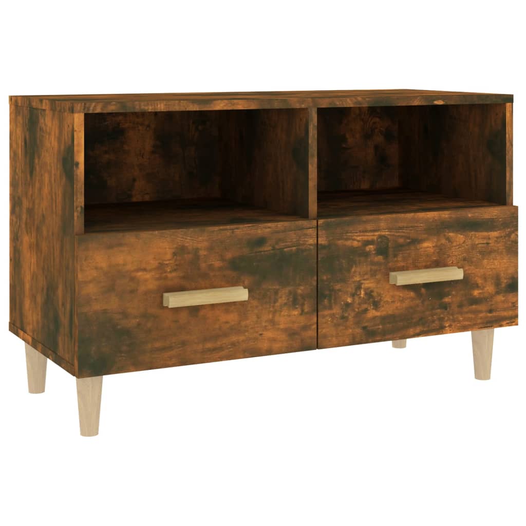Tv Skříňka 80 X 36 X 50 Cm Kompozitní Dřevo