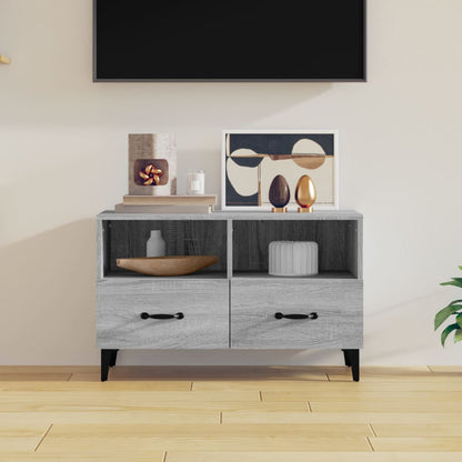 Tv Skříňka 80 X 36 X 50 Cm Kompozitní Dřevo
