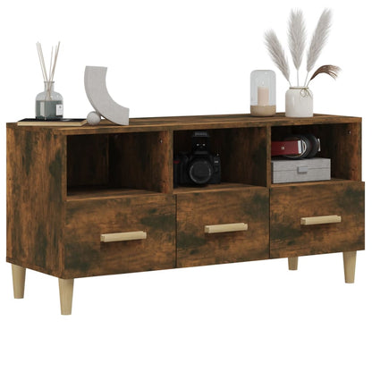 Tv Skříňka 102 X 36 X 50 Cm Kompozitní Dřevo