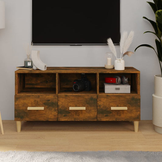 Tv Skříňka 102 X 36 X 50 Cm Kompozitní Dřevo