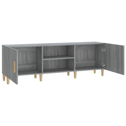 Tv Skříňka Šedá Sonoma 150 X 30 X 50 Cm Kompozitní Dřevo