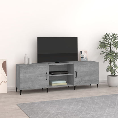 Tv Skříňka Betonově Šedá 150 X 30 X 50 Cm Kompozitní Dřevo