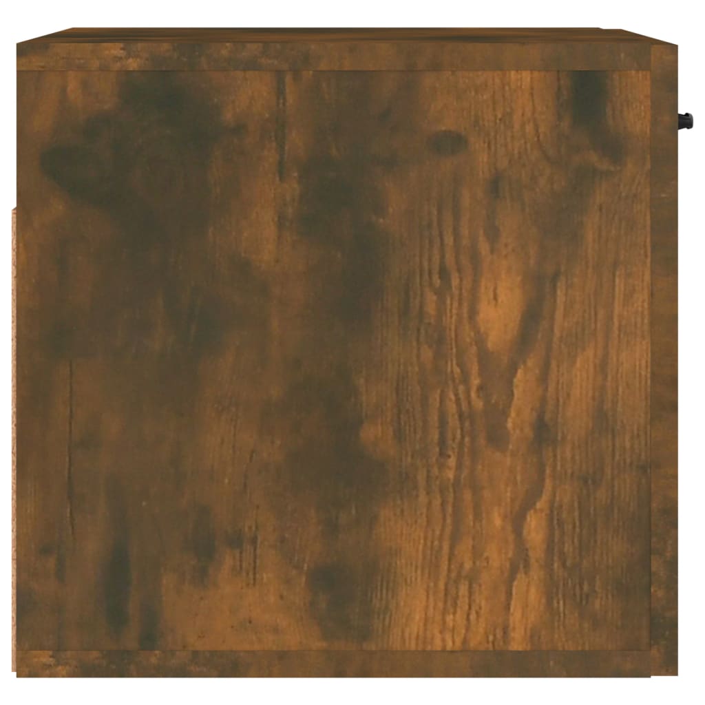 Nástěnná Skříňka Kouřový Dub 80 X 35 X 36,5 Cm Kompozitní Dřevo