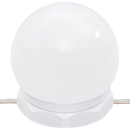 Toaletní Stolek S Led 96 X 40 X 142 Cm