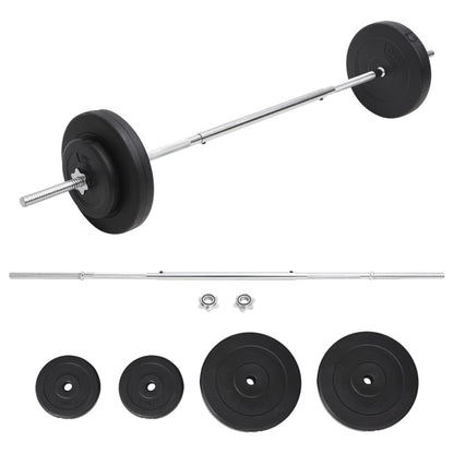 Obouruční Činka Se Závažím 30 Kg