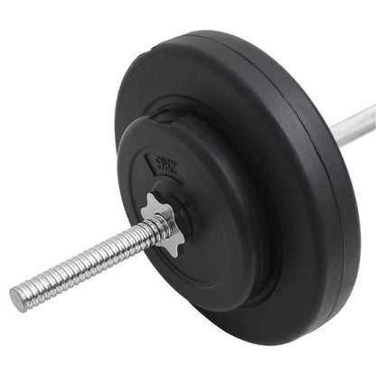 Obouruční Činka Se Závažím 30 Kg