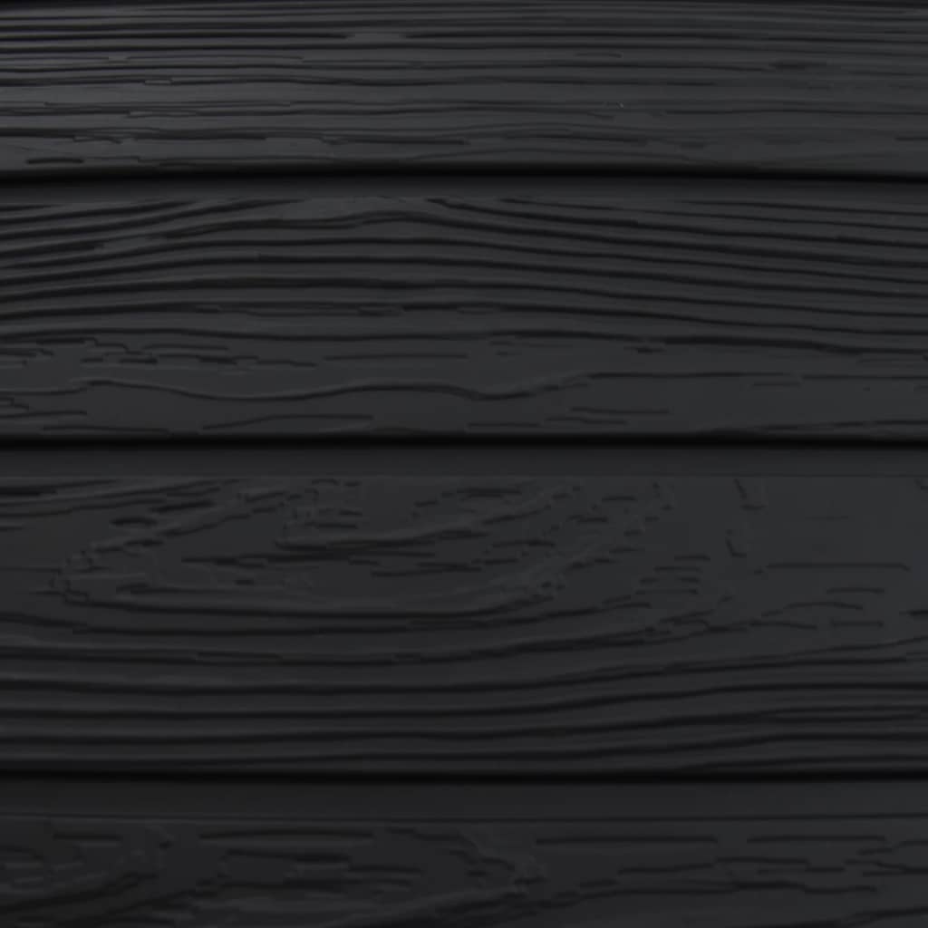 Zahradní Kompostér Černý 280 L Polypropylen