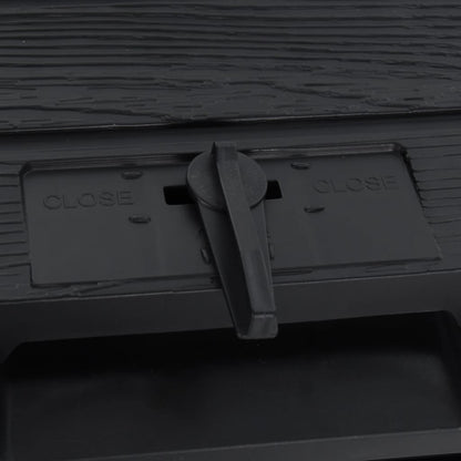 Zahradní Kompostér Černý 280 L Polypropylen