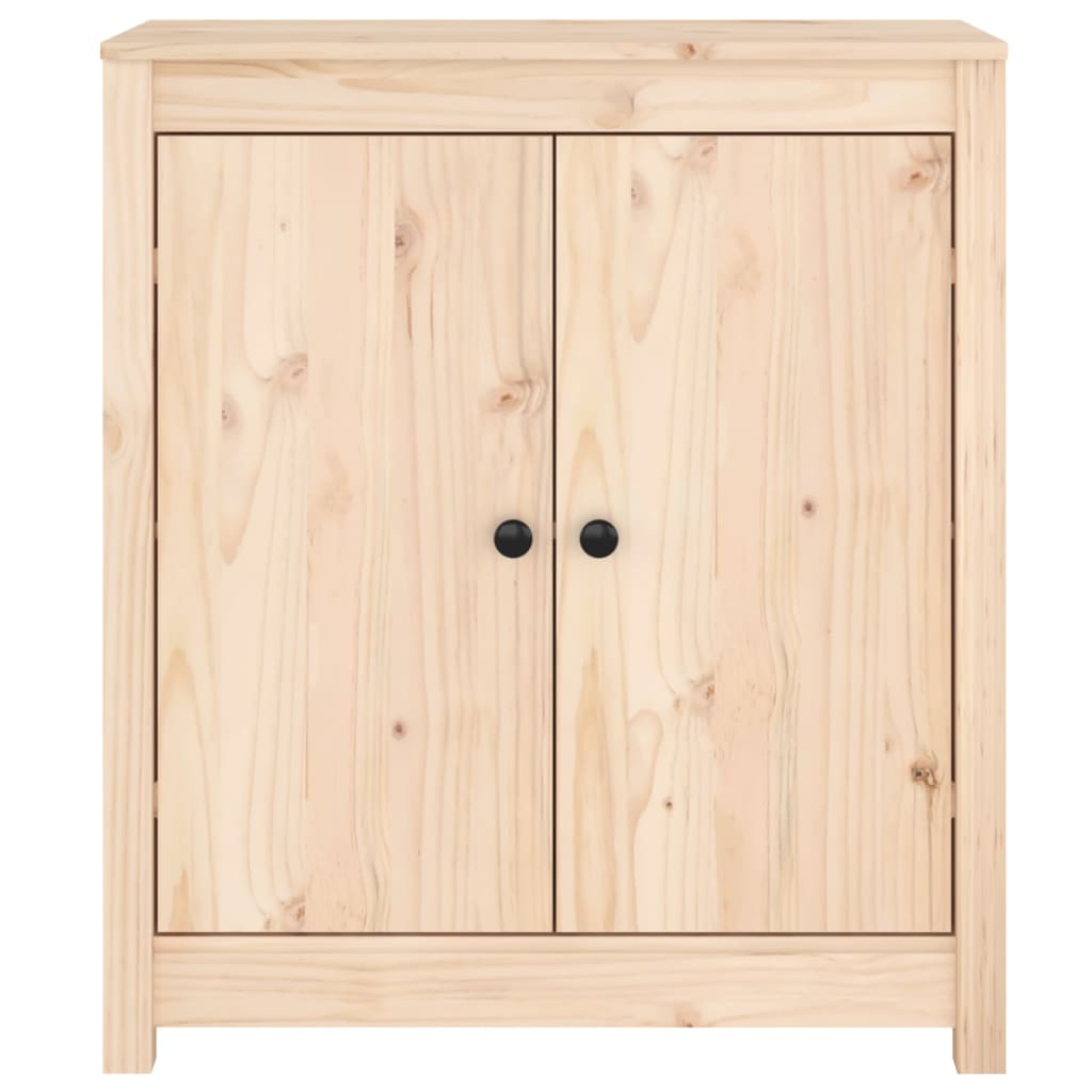 Příborníky 2 Ks 70 X 35 X 80 Cm Masivní Borové Dřevo