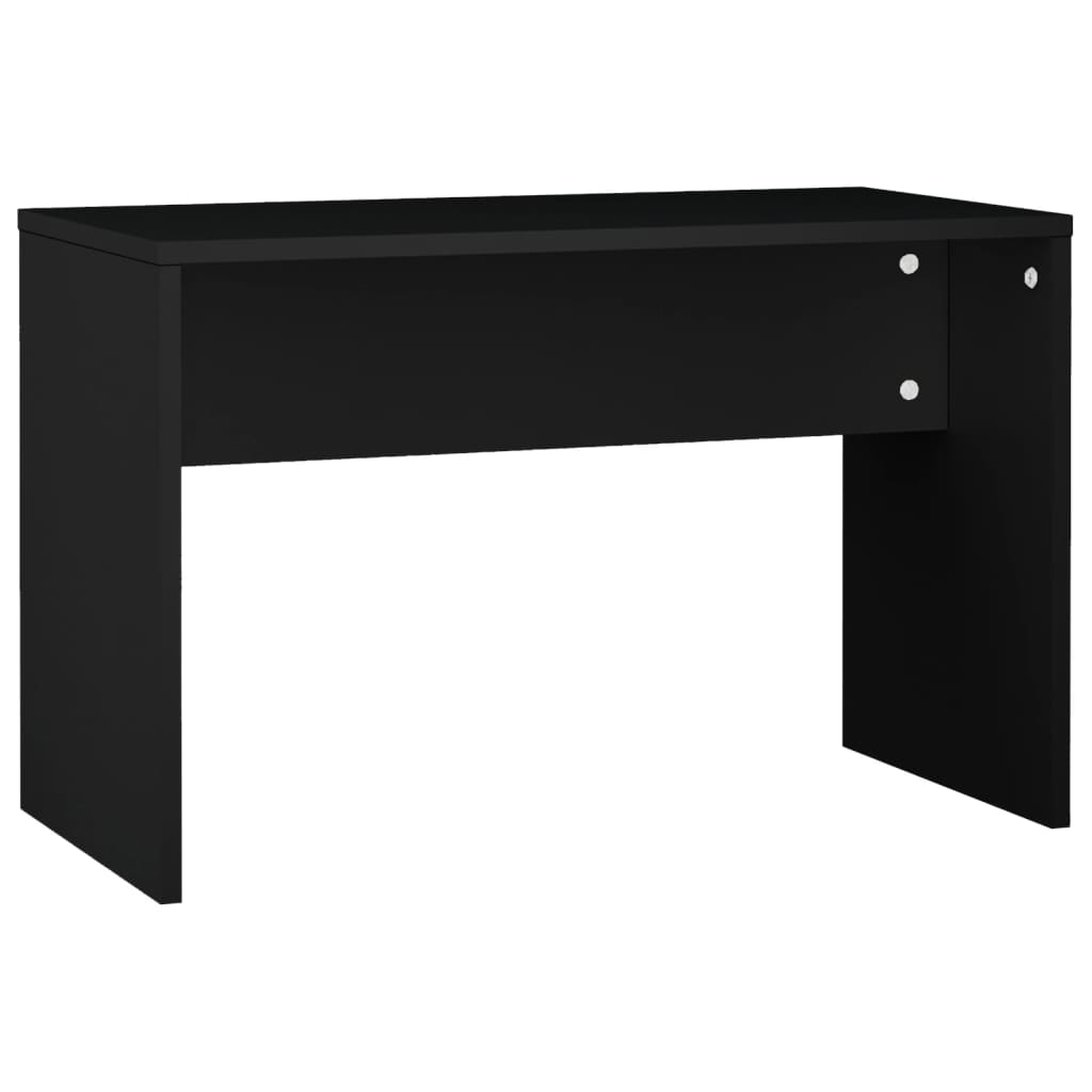 Set Toaletního Stolku S Led Černý Kompozitní Dřevo
