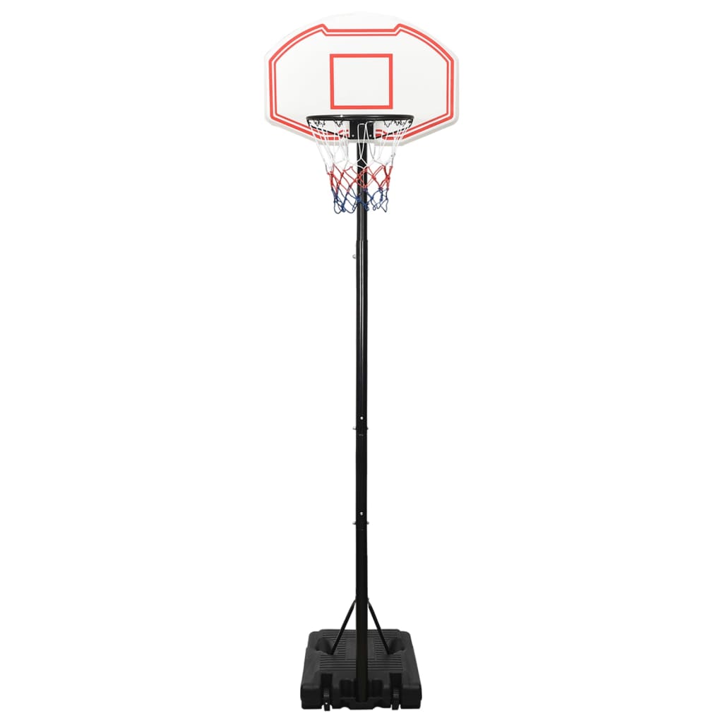 Basketbalový Koš Bílý 282–352 Cm Polyethylen
