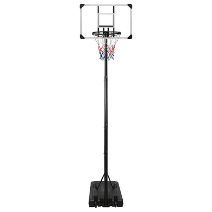 Basketbalový Koš S Průhlednou Deskou 280–350 Cm Polykarbonát