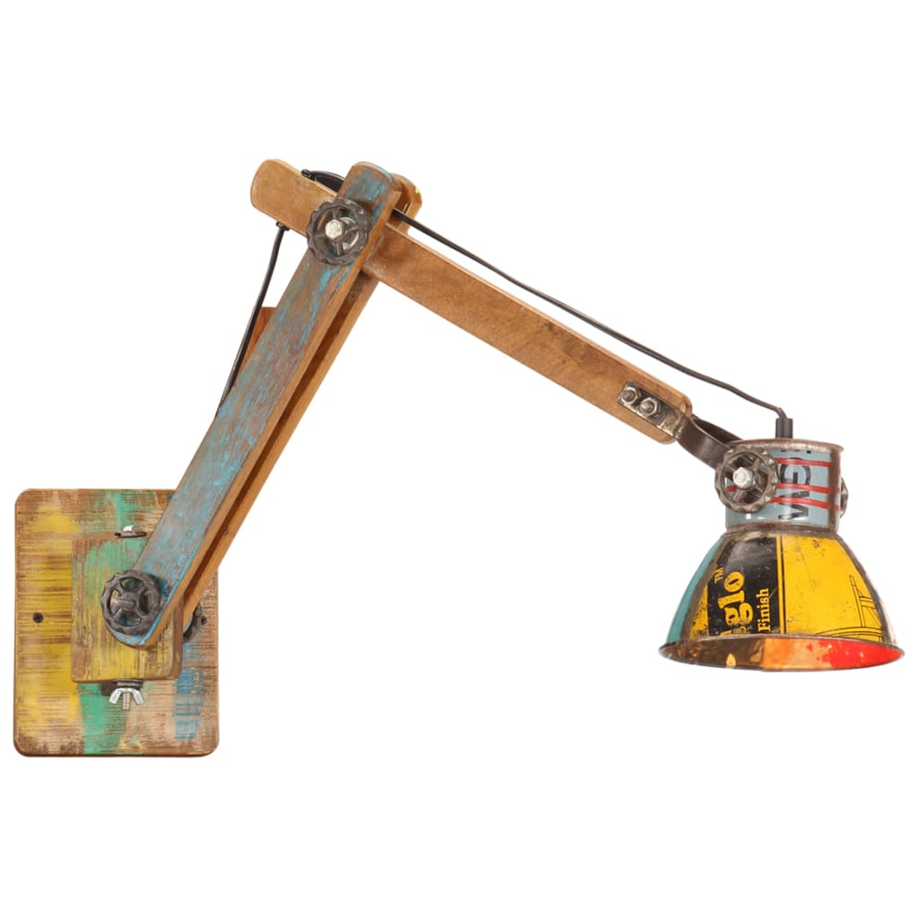 Nástěnná Lampa Industriální Styl Ná Kulatá E27