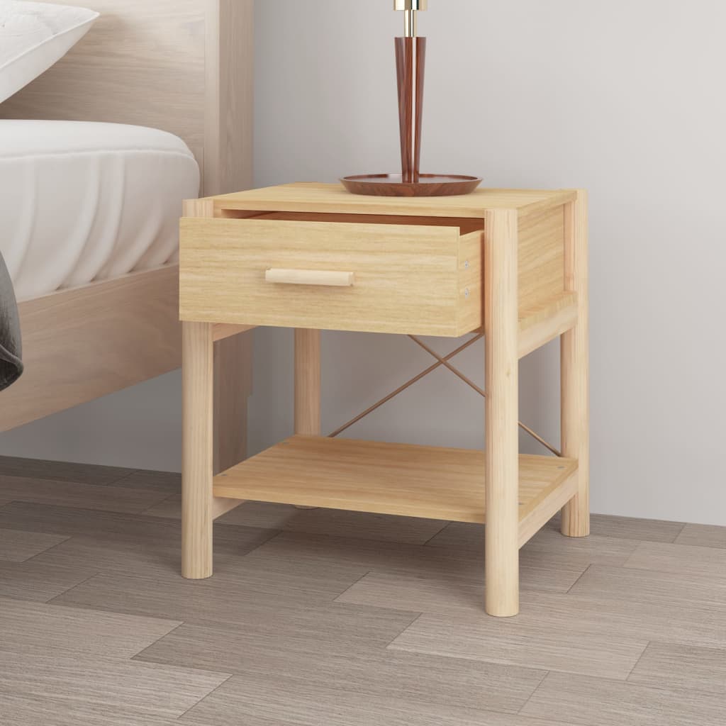 Noční Stolky 2 Ks 42 X 38 X 45 Cm Kompozitní Dřevo