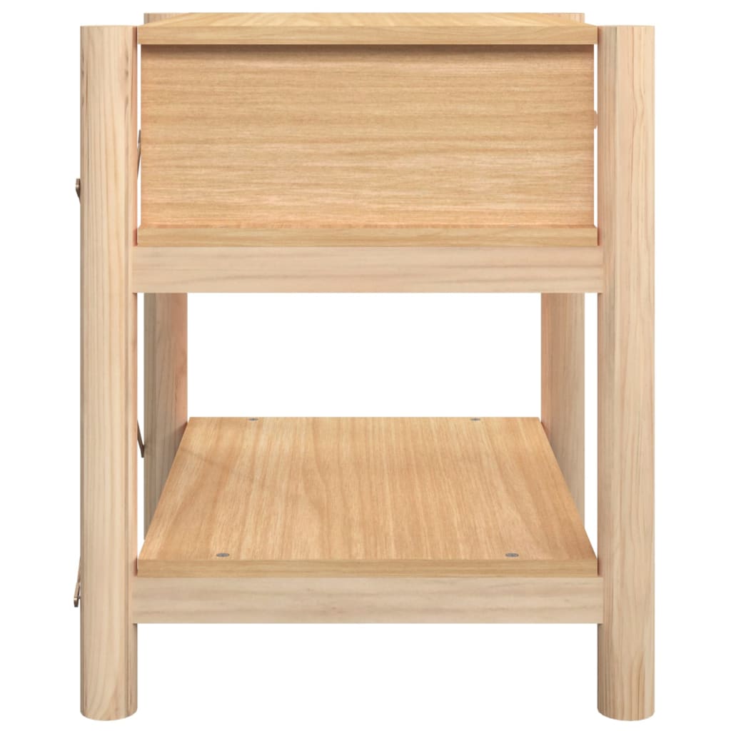 Noční Stolky 2 Ks 42 X 38 X 45 Cm Kompozitní Dřevo