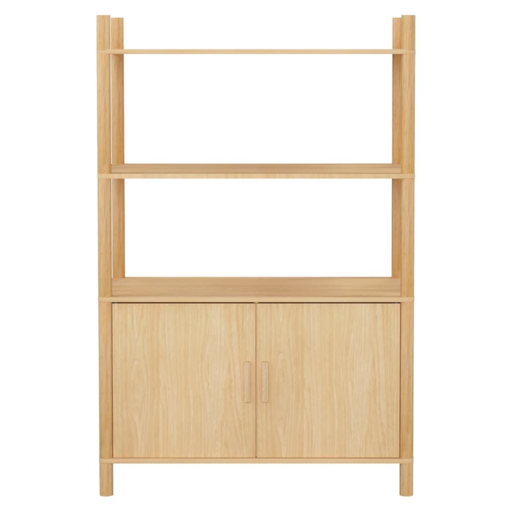Skříň Highboard 80 X 40 X 121 Cm Kompozitní Dřevo