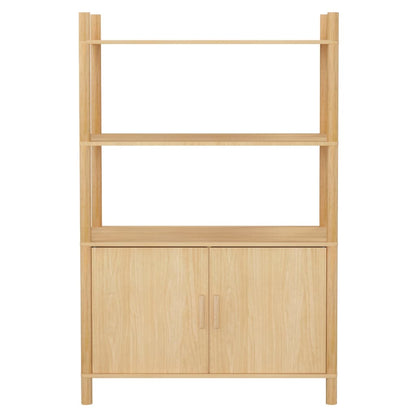 Skříň Highboard 80 X 40 X 121 Cm Kompozitní Dřevo
