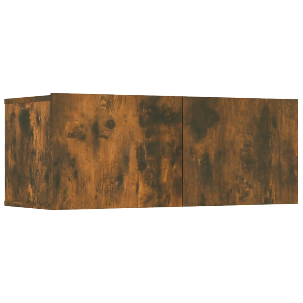 Tv Skříňky 4 Ks 80 X 30 X 30 Cm Kompozitní Dřevo
