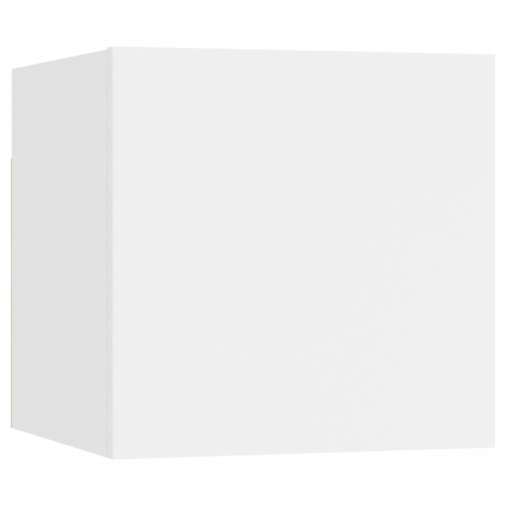 8Dílný Set Tv Skříněk Bílý Kompozitní Dřevo