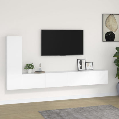 3Dílný Set Tv Skříněk Šedý Sonoma Kompozitní Dřevo
