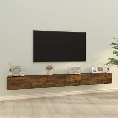 3Dílný Set Tv Skříněk Kompozitní Dřevo