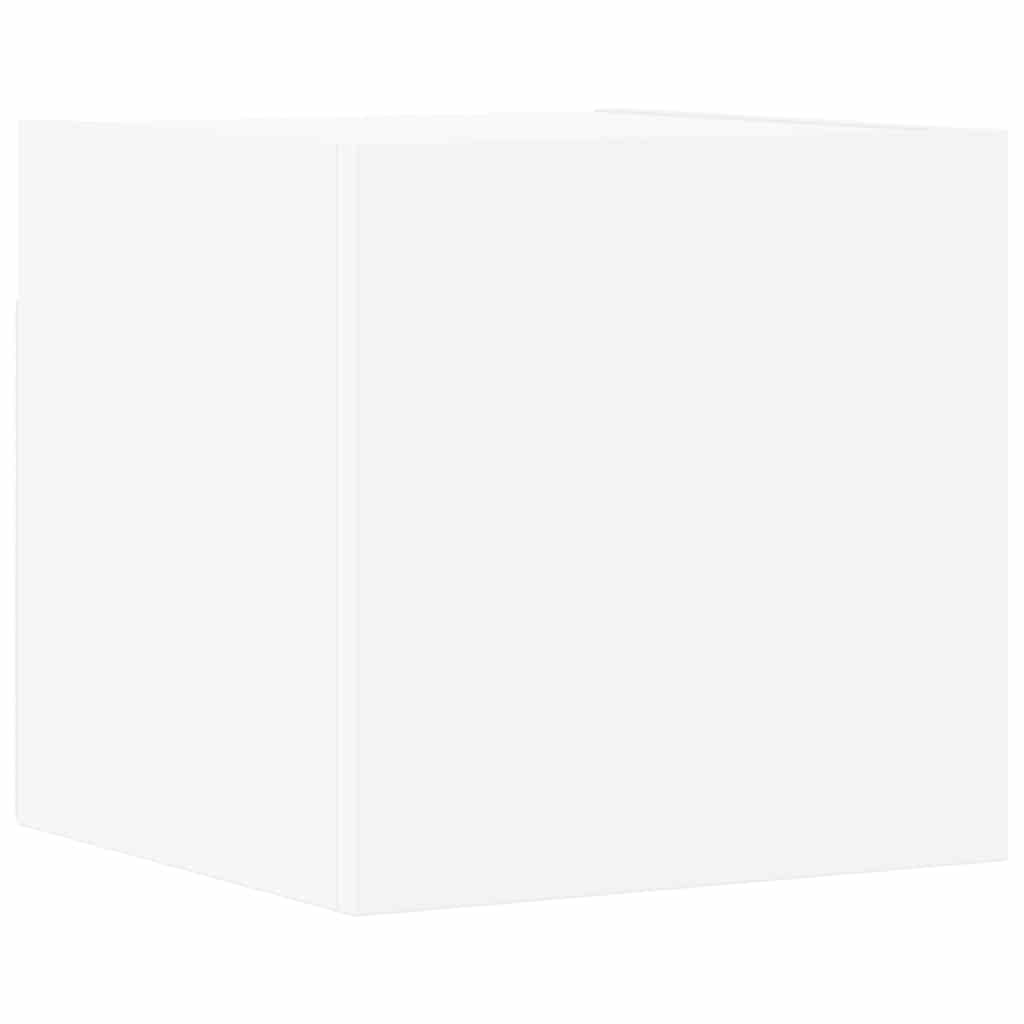 7Dílný Set Tv Skříněk Bílý Kompozitní Dřevo