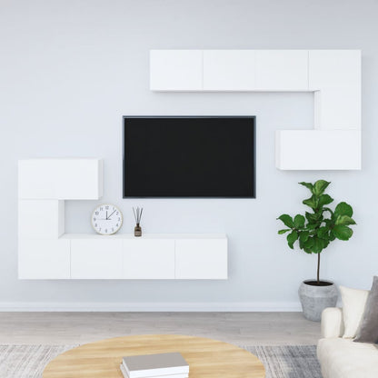 Nástěnná Tv Skříňka Kompozitní Dřevo