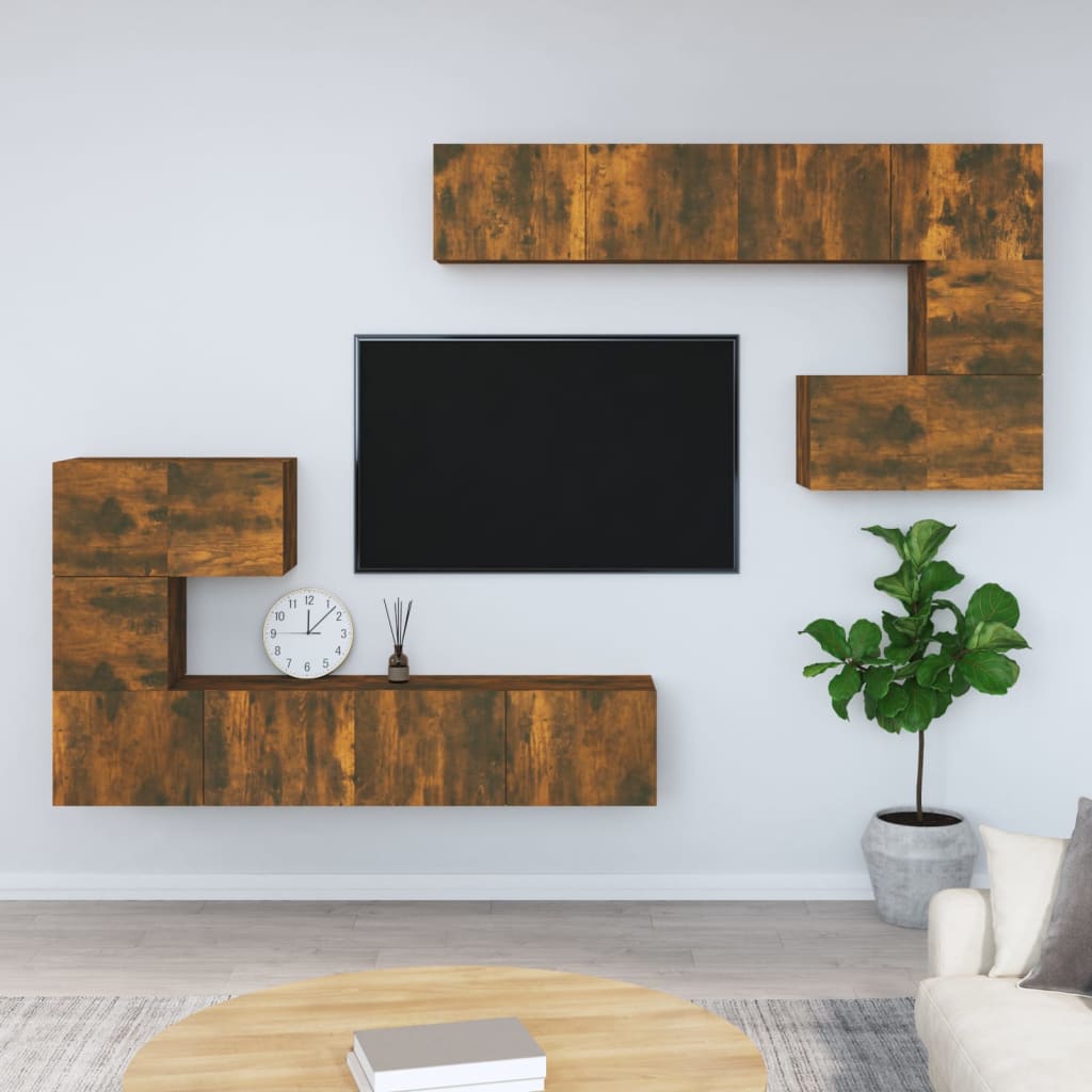 Nástěnná Tv Skříňka Kompozitní Dřevo