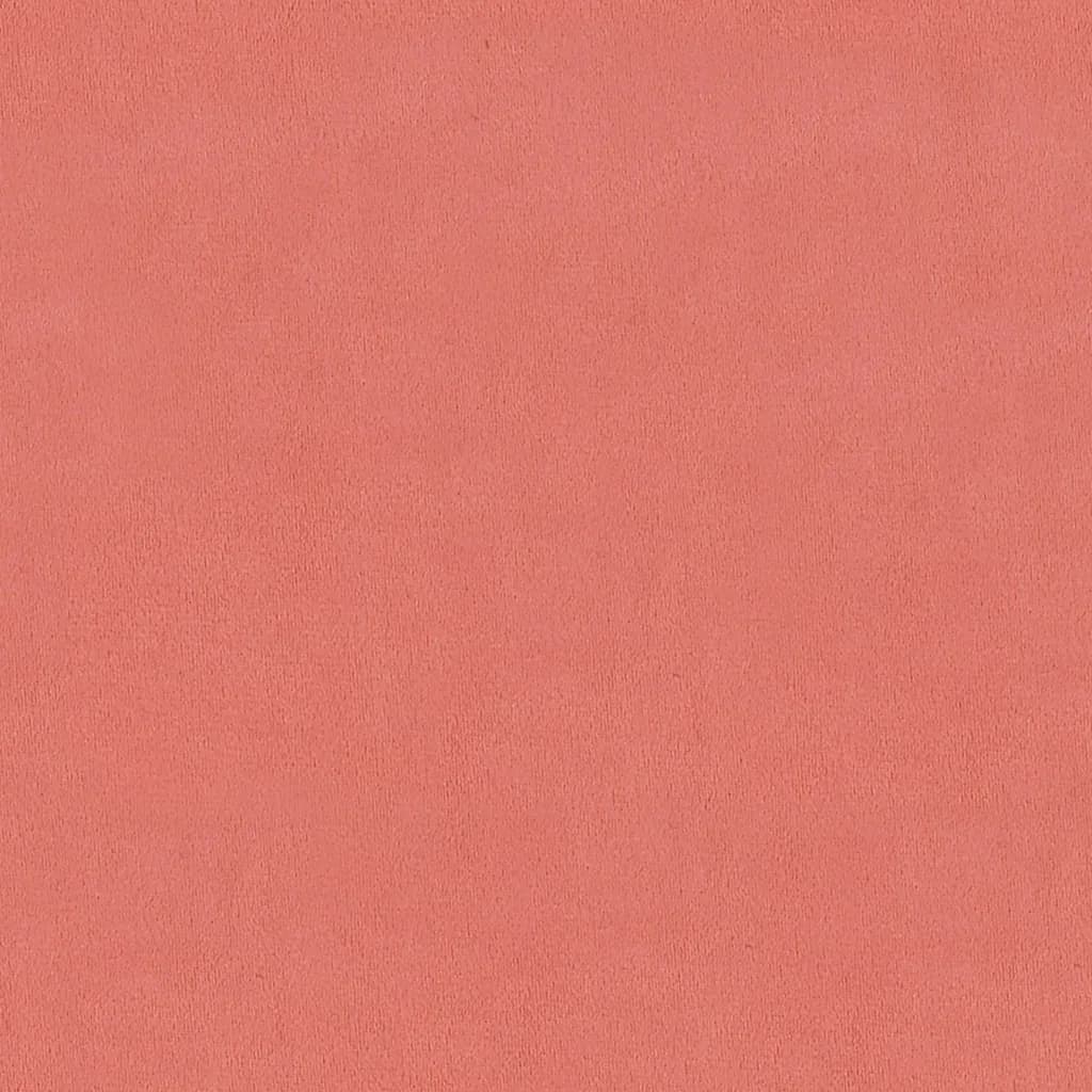 Jídelní Židle 2 Ks Růžové Samet