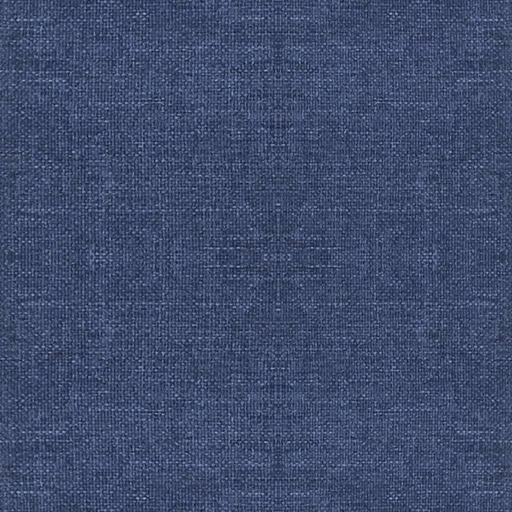 Otočná Kancelářská Židle Modrá Textil