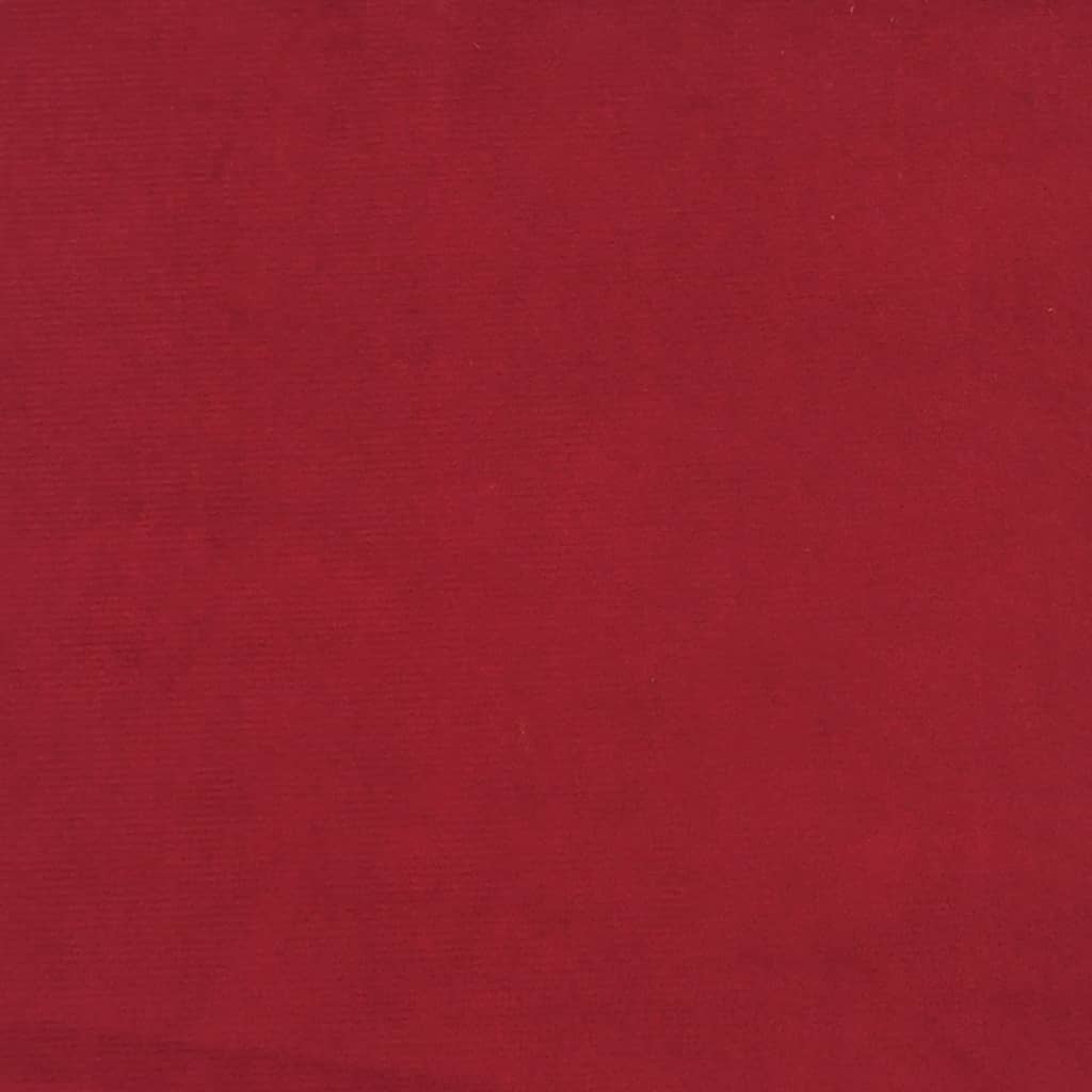 Jídelní Židle 2 Ks Vínové Samet