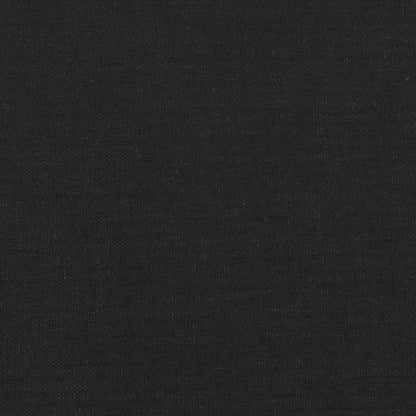 Jídelní Židle 2 Ks Černé Textil A Umělá Kůže