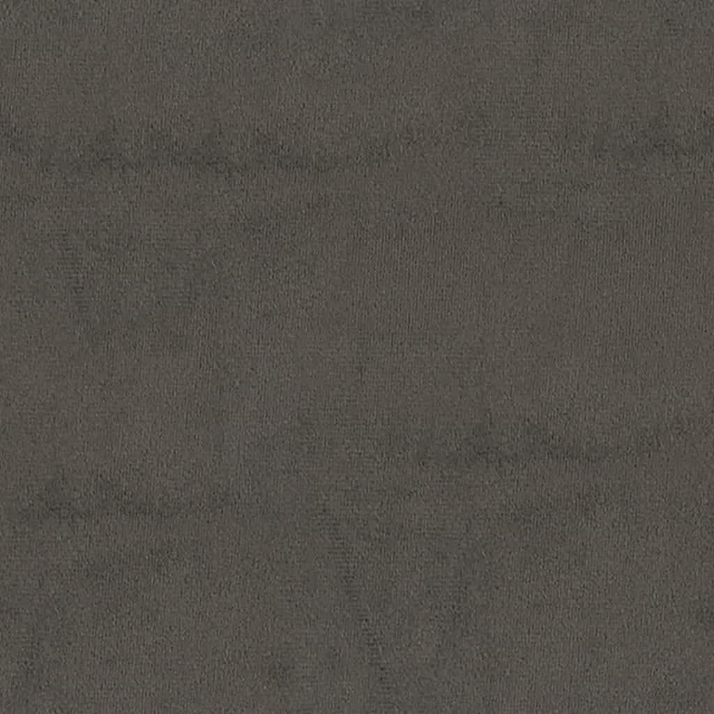 Jídelní Židle 2 Ks Tmavě Šedé Samet